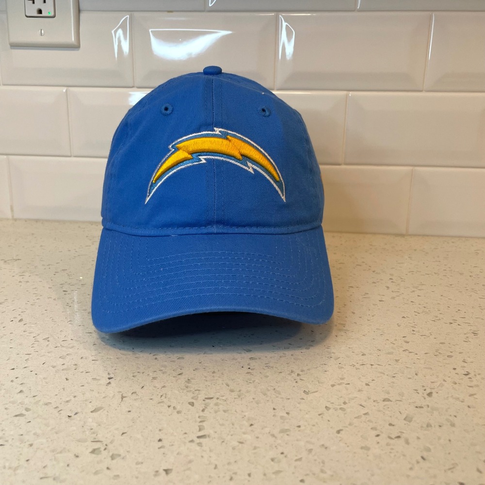 New Era 9TWENTY Los Angeles Chargers Hat Mens Blue NFL Adjustable Strapback Cap